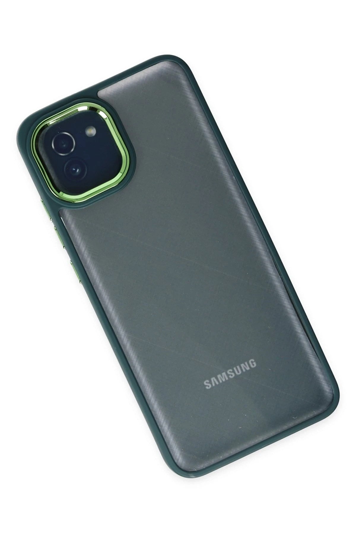 Mey İthalat® Samsung Galaxy A03 Kılıf Dora Kapak - Haki Yeşil