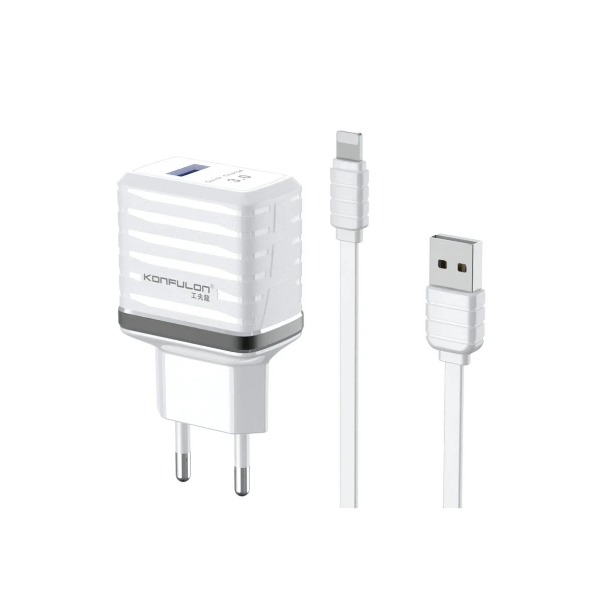 Mey İthalat® C32Q 3.0 Quick Lightning Seyahat Şarj Cihazı