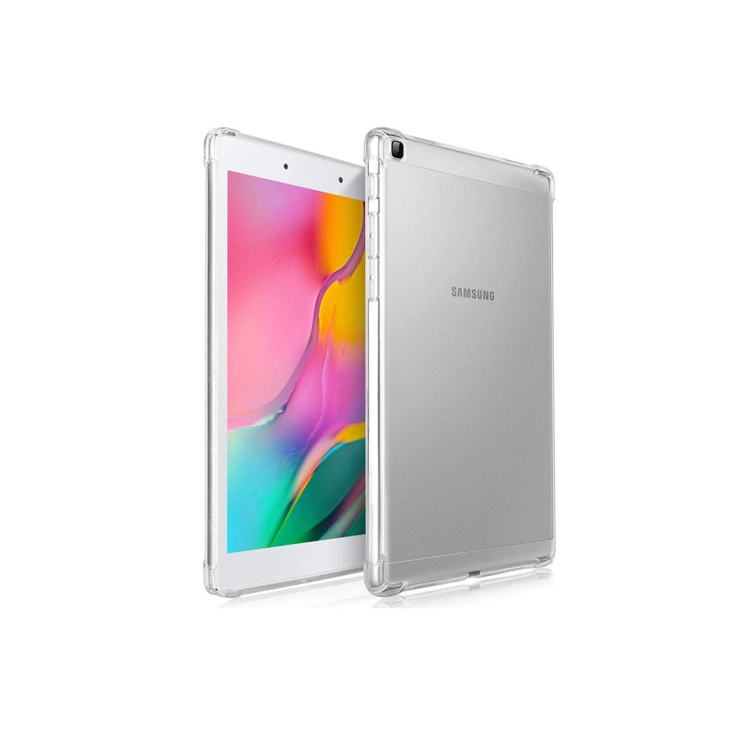 Mey İthalat® Samsung Galaxy T290 Tab A 8 Kılıf Anti Shock Tablet Silikon - Şeffaf