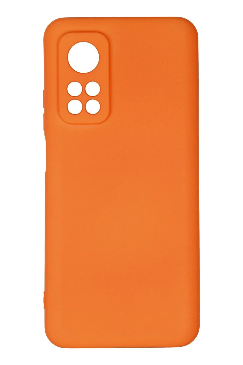Mey İthalat® Mi 10T Kılıf Nano içi Kadife Silikon - Turuncu