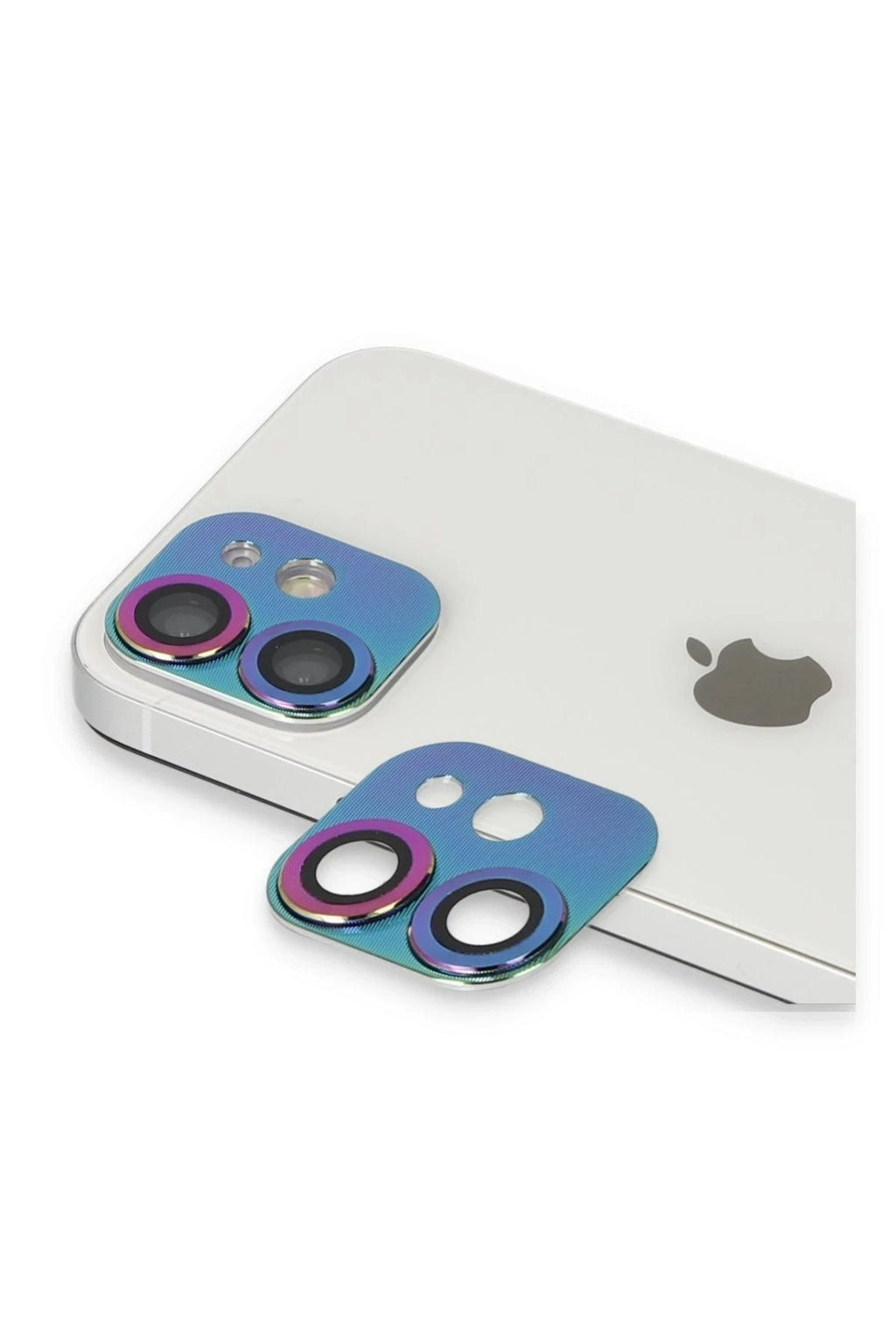 Mey İthalat® iPhone 11 Pers Alüminyum Kamera Lens - Rainbow