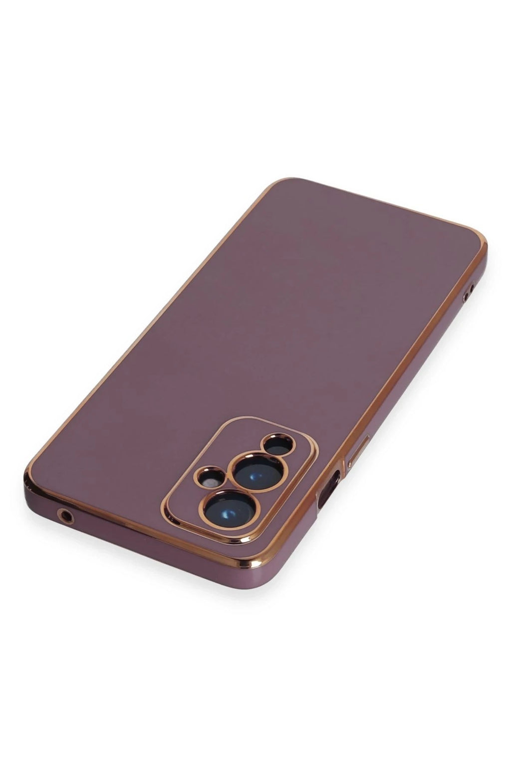 Mey İthalat® One Plus 9 Kılıf Volet Silikon - Mor