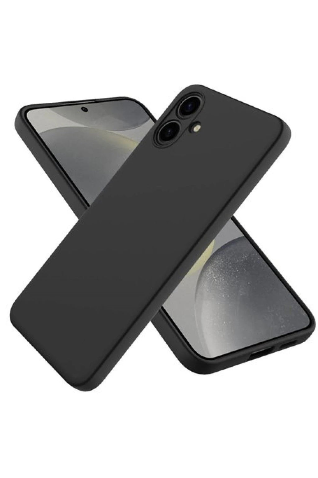 Mey İthalat® Samsung Galaxy A06 Kılıf First Silikon - Siyah
