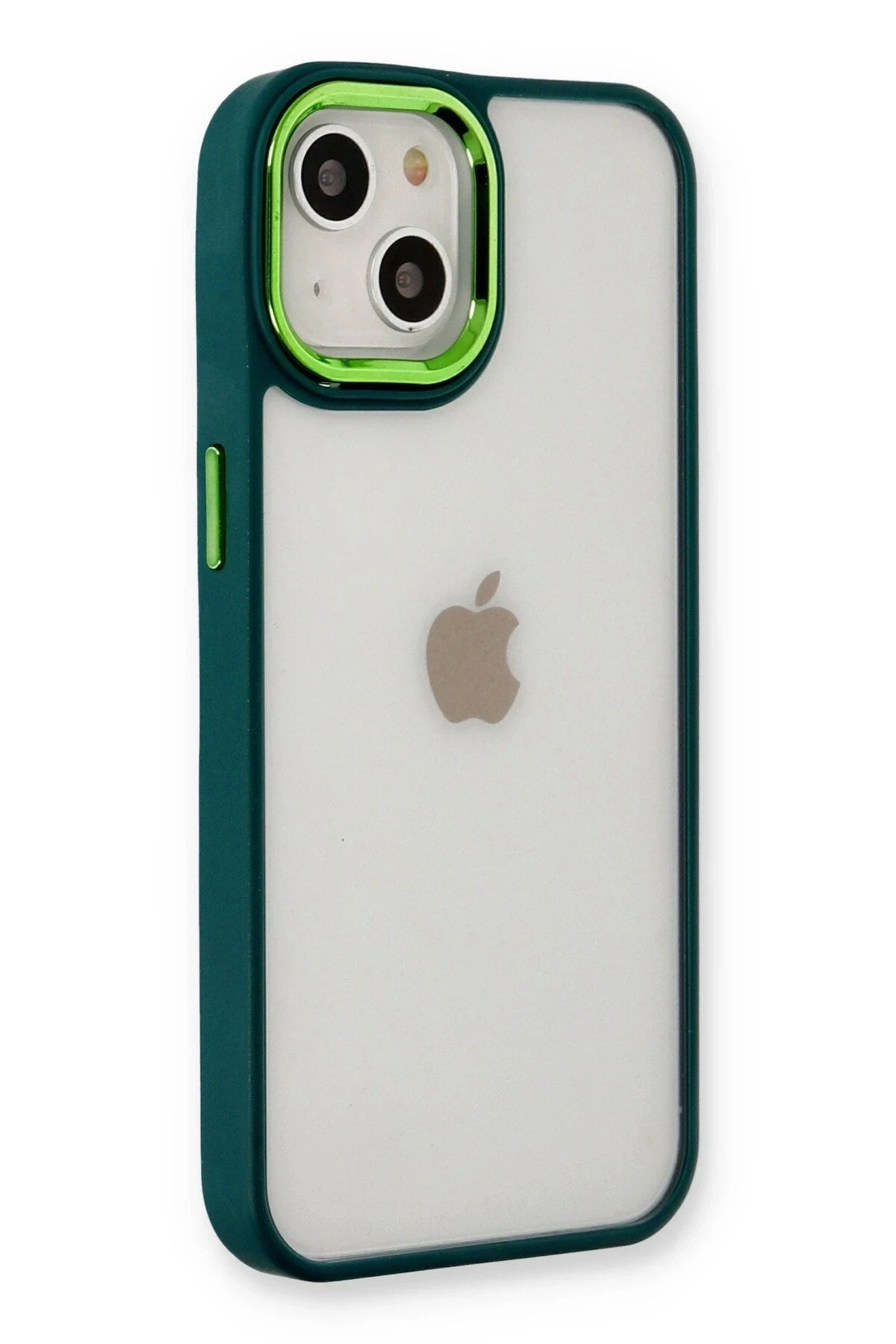 Mey İthalat® iPhone 14 Plus Kılıf Dora Kapak - Haki Yeşil