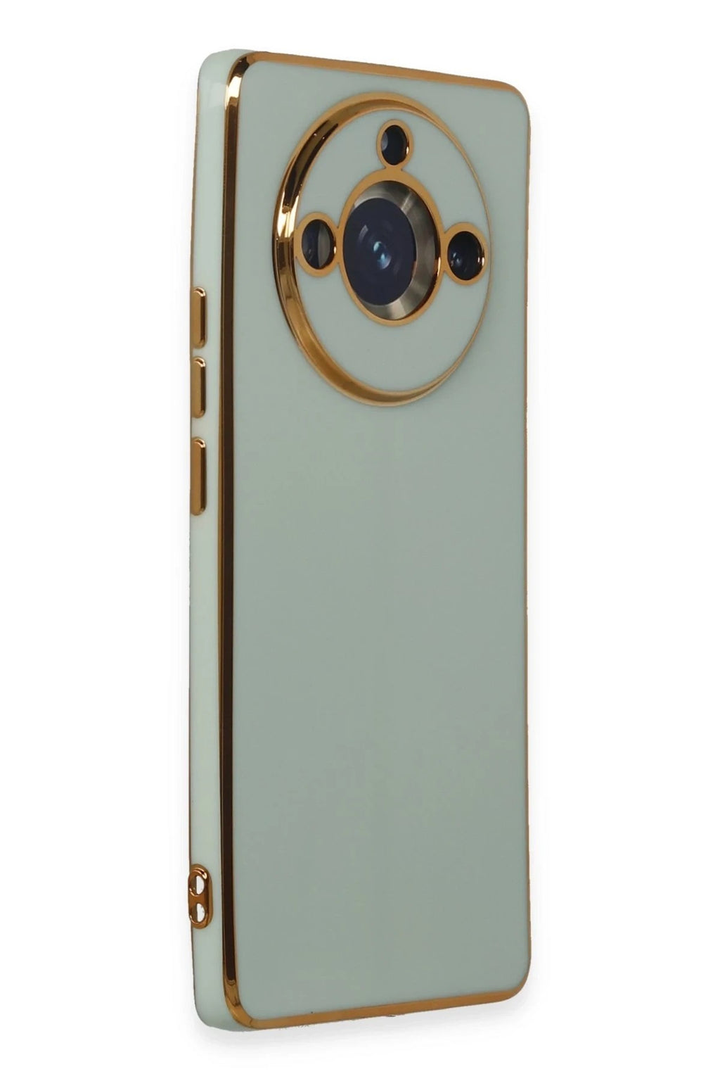 Mey İthalat® Realme 11 Pro Kılıf Volet Silikon - Açık Yeşil