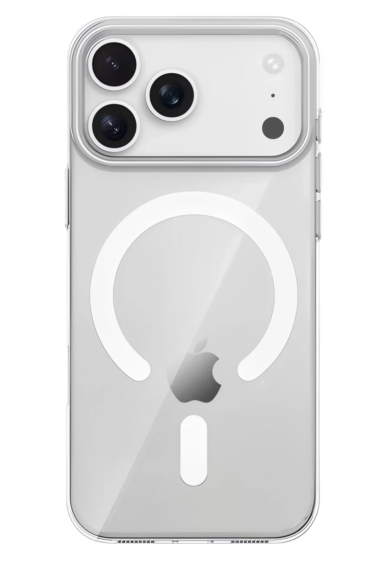 Mey İthalat® iPhone 17 Pro PC Blank Magsafe Kapak - Şeffaf