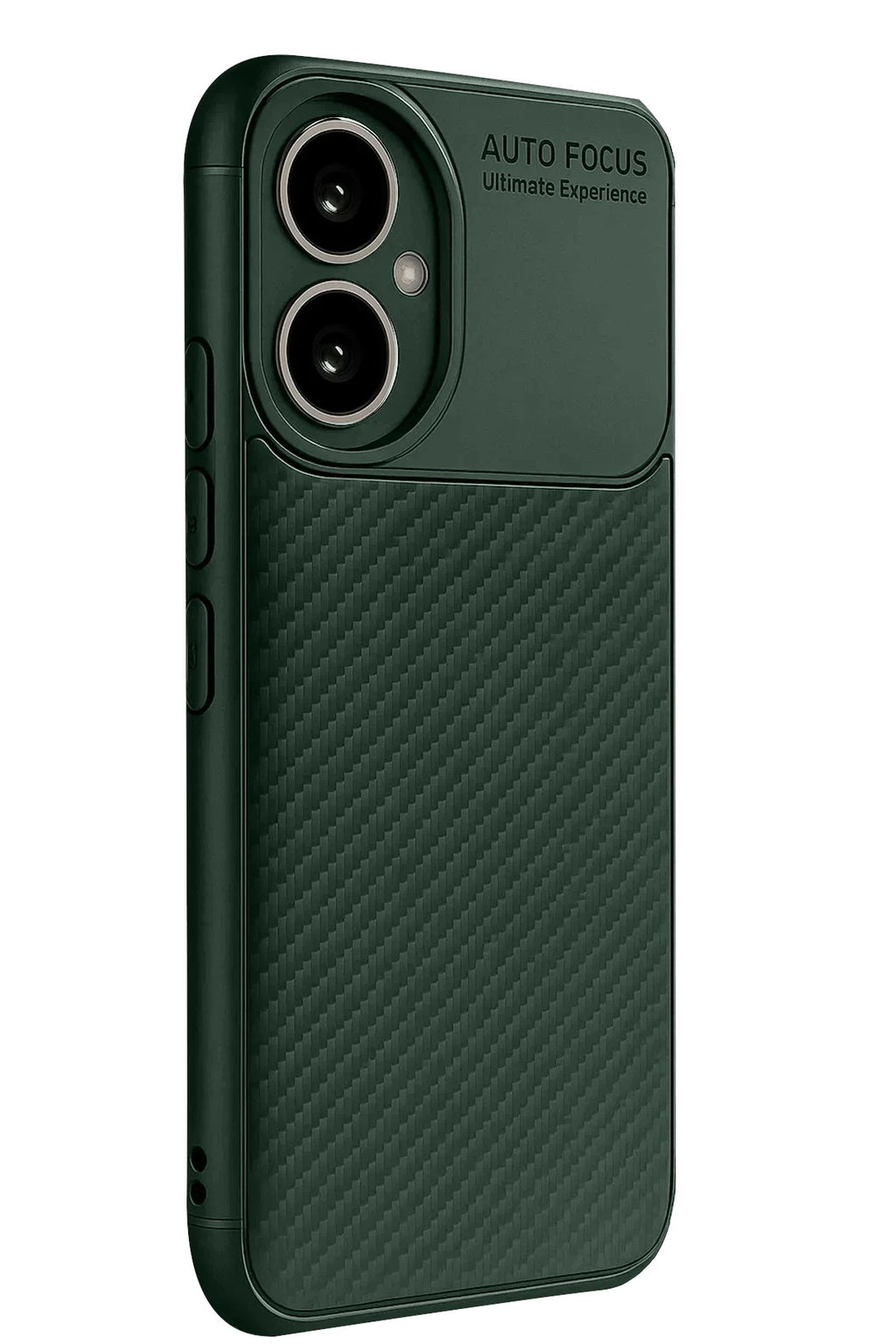 Mey İthalat® Honor 400 Kılıf Auto Focus Karbon Kapak - Koyu Yeşil
