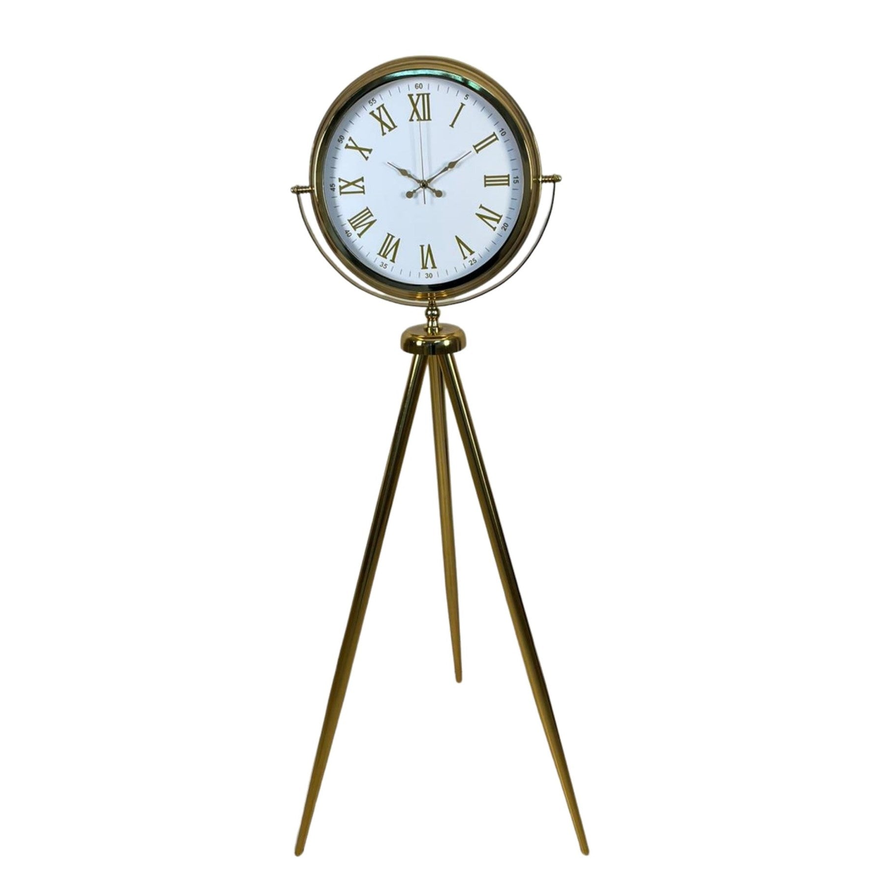 Elite Roma Rakamlı Gold Tripod Ayaklı Saat
