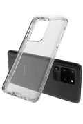 Mey İthalat® Samsung Galaxy S20 Plus Kılıf Lüx Şeffaf Silikon