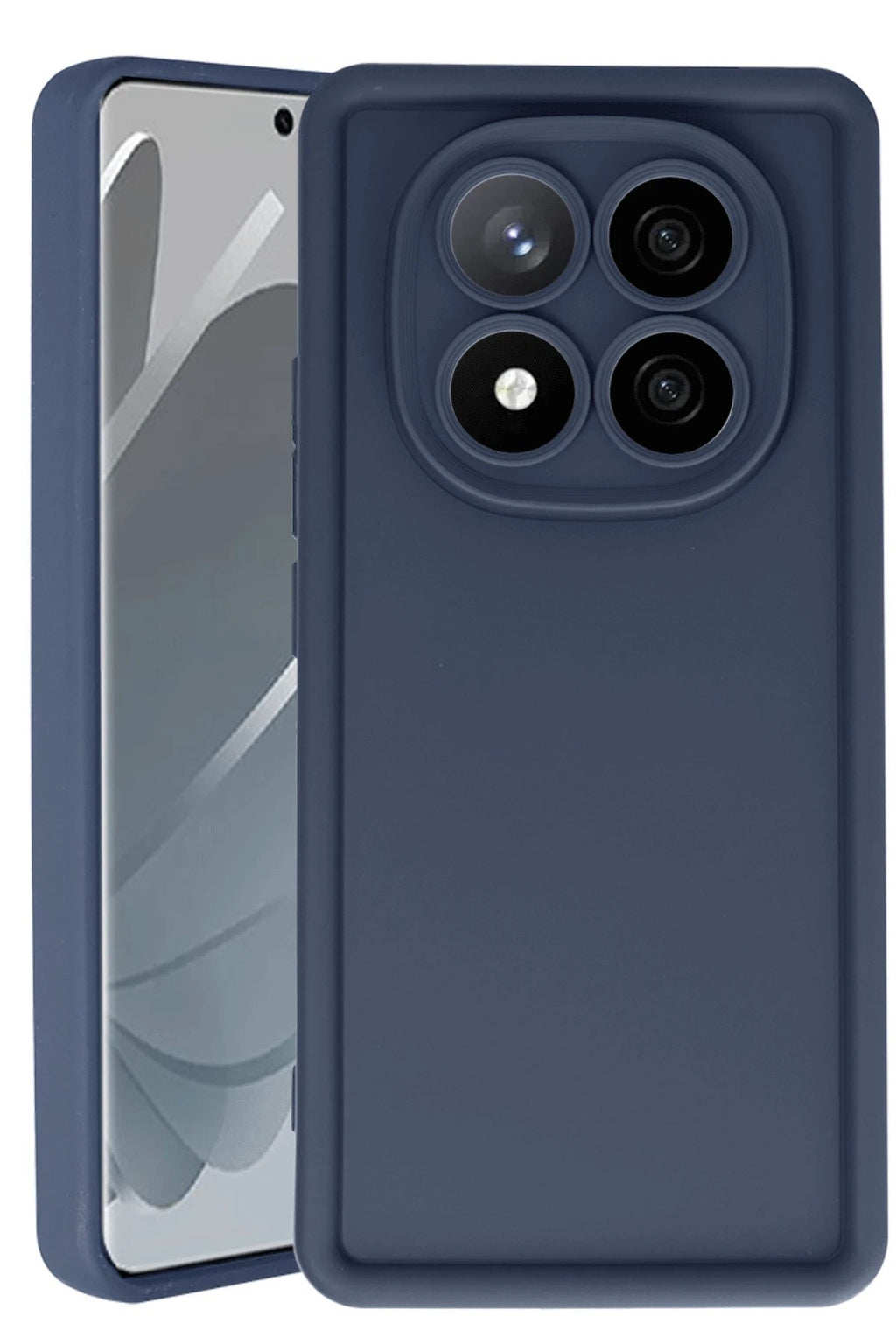 Mey İthalat® Redmi Note 14 Pro 4G Kılıf Viera Silikon - Lacivert