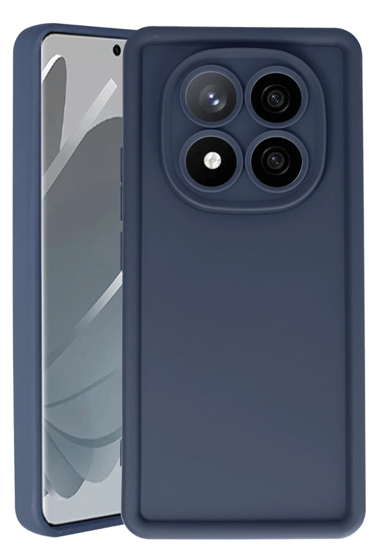 Mey İthalat® Redmi Note 14 Pro 4G Kılıf Viera Silikon - Lacivert