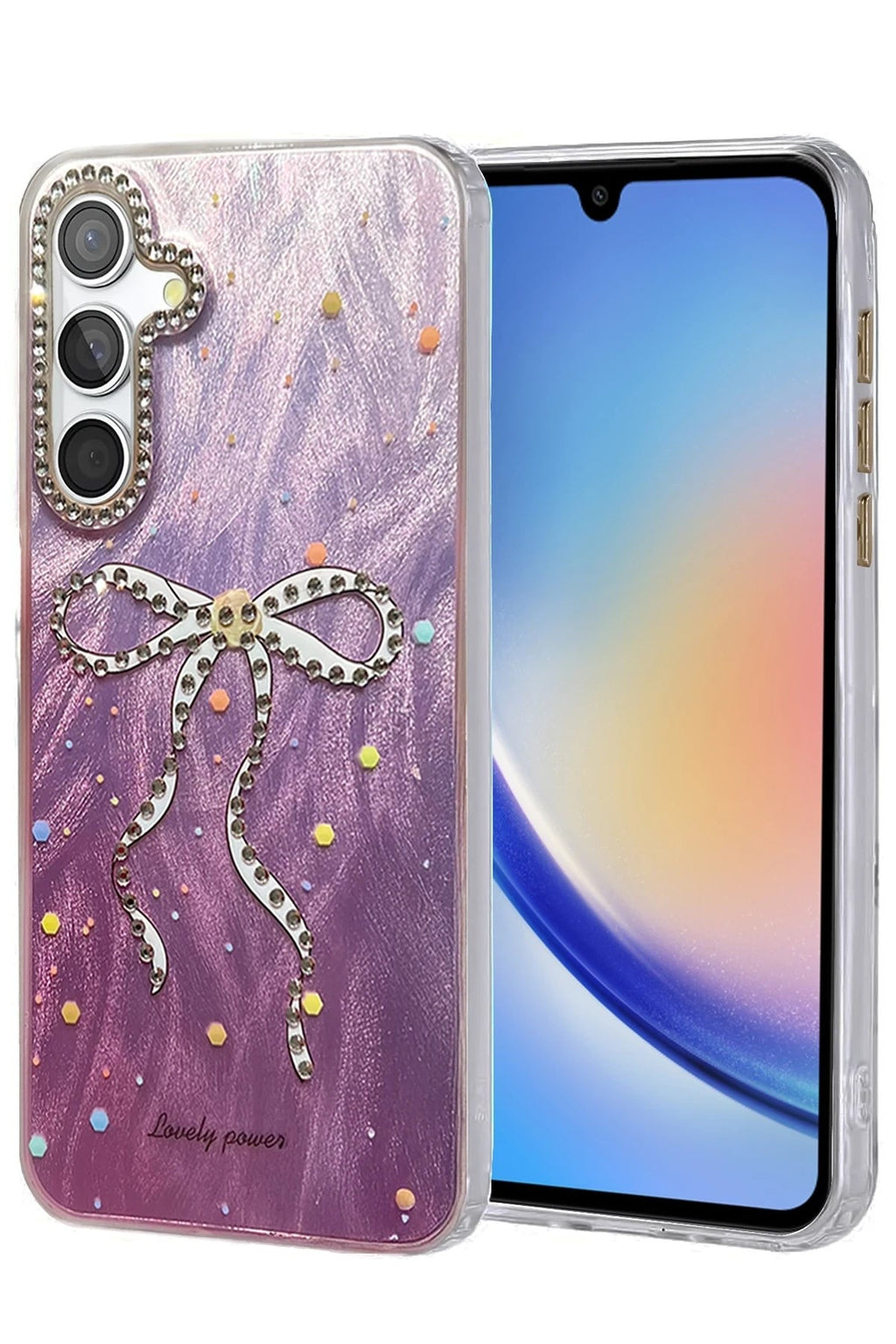 Mey İthalat® Samsung Galaxy A34 5G Kılıf Blade Aynalı Desenli Kapak - Desen 1