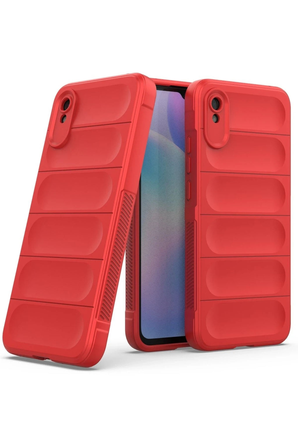 Mey İthalat® Redmi 9A Kılıf Optimum Silikon - Kırmızı