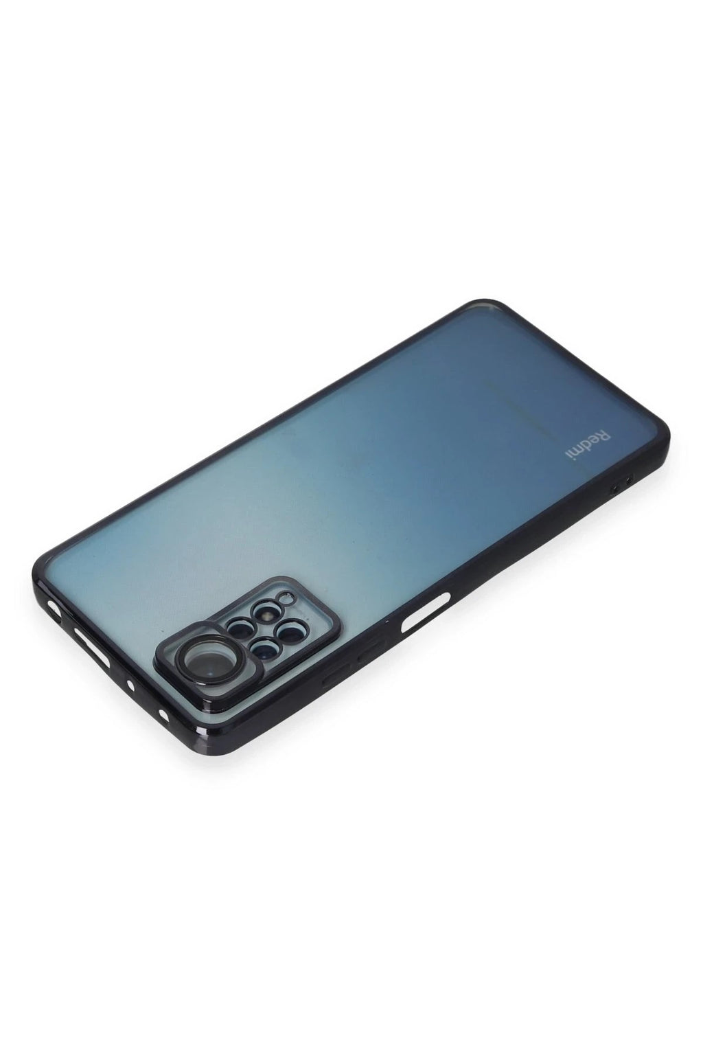 Mey İthalat® Redmi Note 12 Pro 4G Kılıf Lensli Silikon - Siyah