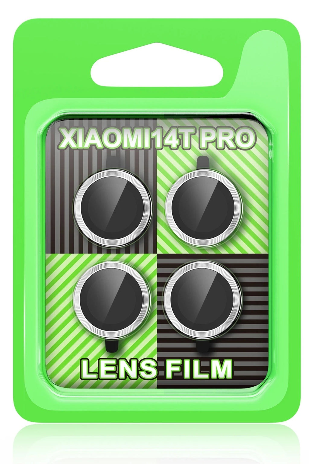Mey İthalat® Mi 14T Pro Raze Metal Kamera Lens - Gümüş