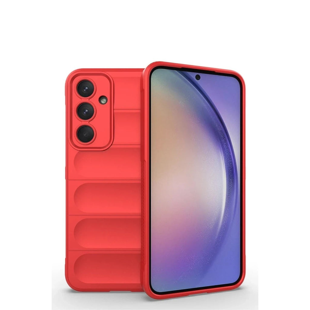 Mey İthalat® Samsung Galaxy M14 5G Kılıf Optimum Silikon - Kırmızı