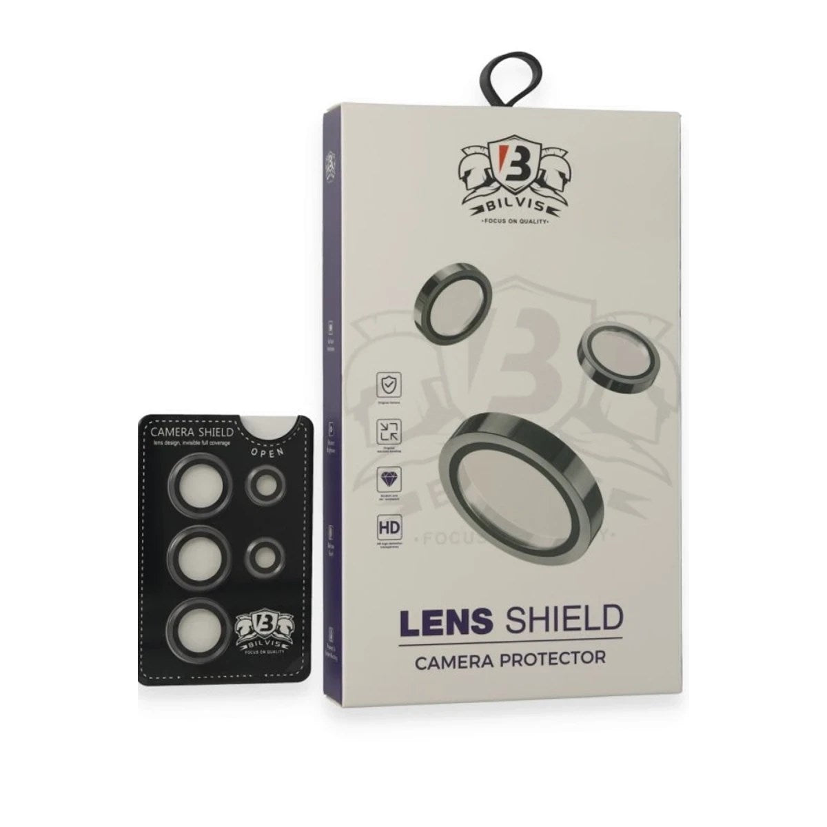 Mey İthalat® Samsung Galaxy S25 Ultra Bilvis Titan Kamera Lens - Titan Gri