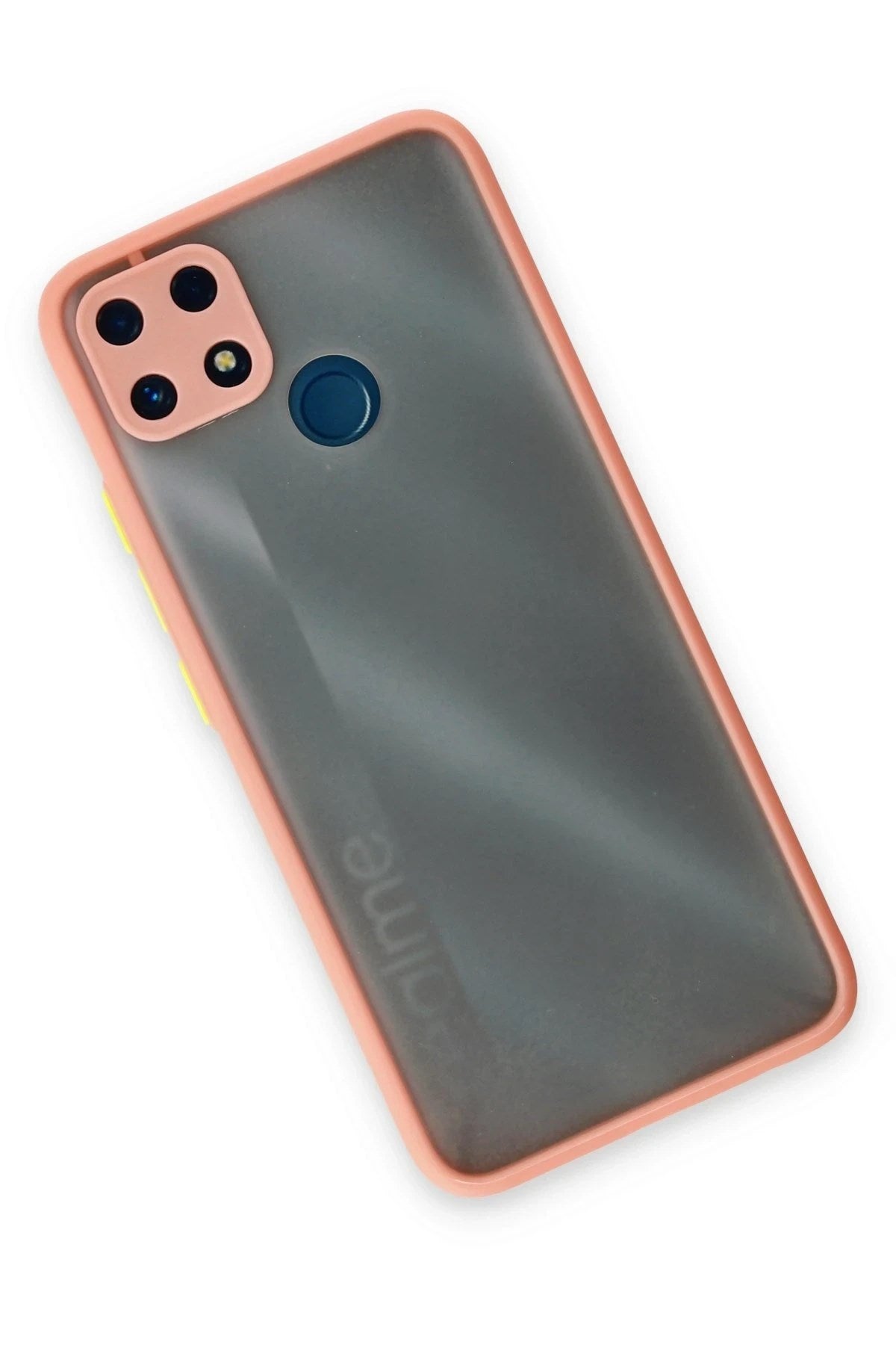 Mey İthalat® Realme C25 Kılıf Montreal Silikon Kapak - Pembe
