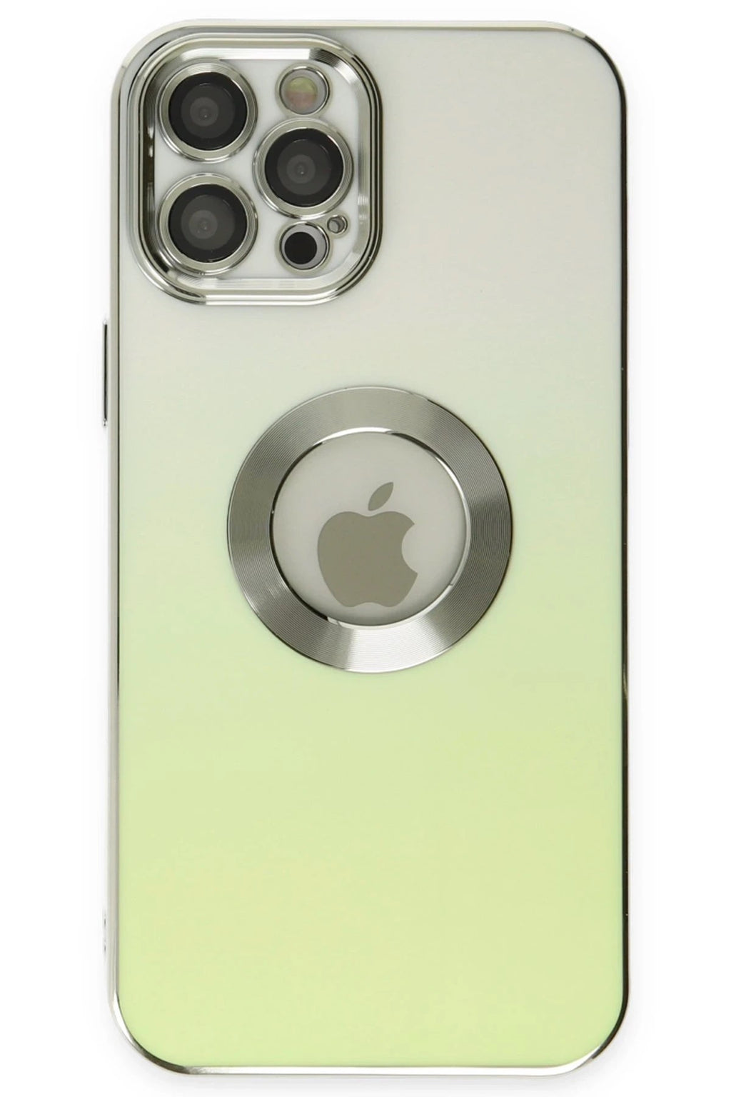 Mey İthalat® iPhone 12 Pro Kılıf Best Silikon - Yeşil