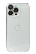 Mey İthalat® iPhone 13 Pro Kılıf Luko Lens Silikon -Yeşil