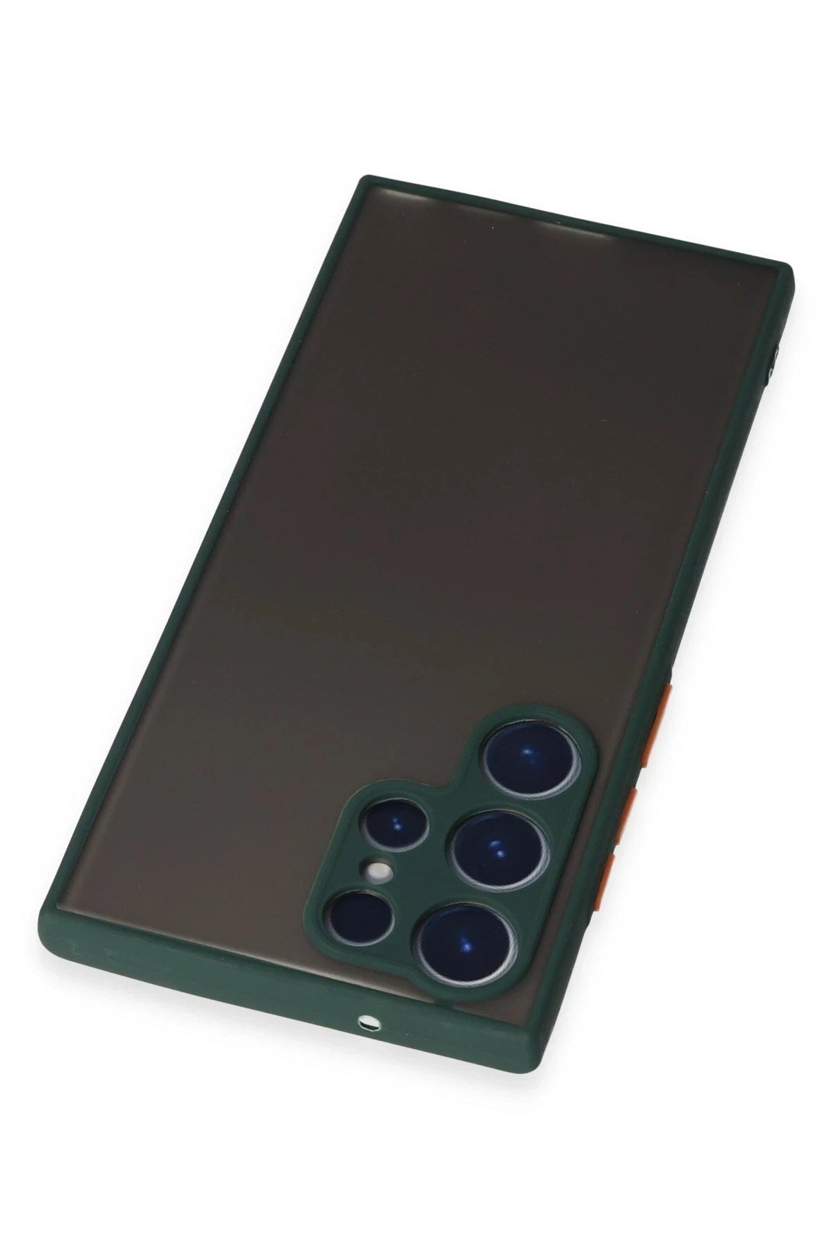 Mey İthalat® Samsung Galaxy S22 Ultra Kılıf Montreal Silikon Kapak - Yeşil