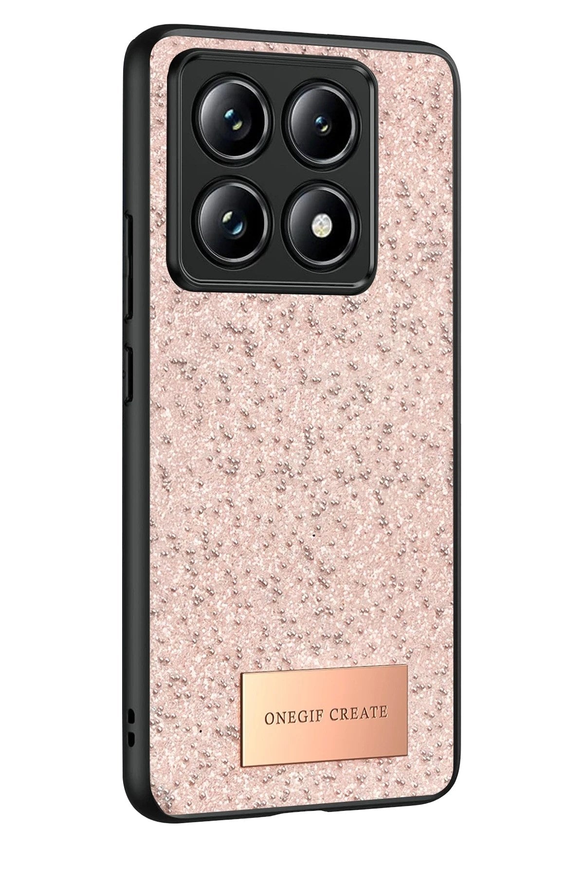 Mey İthalat® Mi 14T Pro Bright Simli Kapak - Pembe