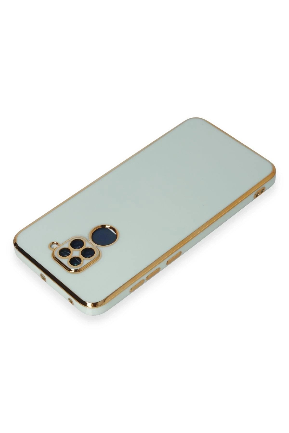 Mey İthalat® Redmi Note 9 Kılıf Volet Silikon - Açık Yeşil