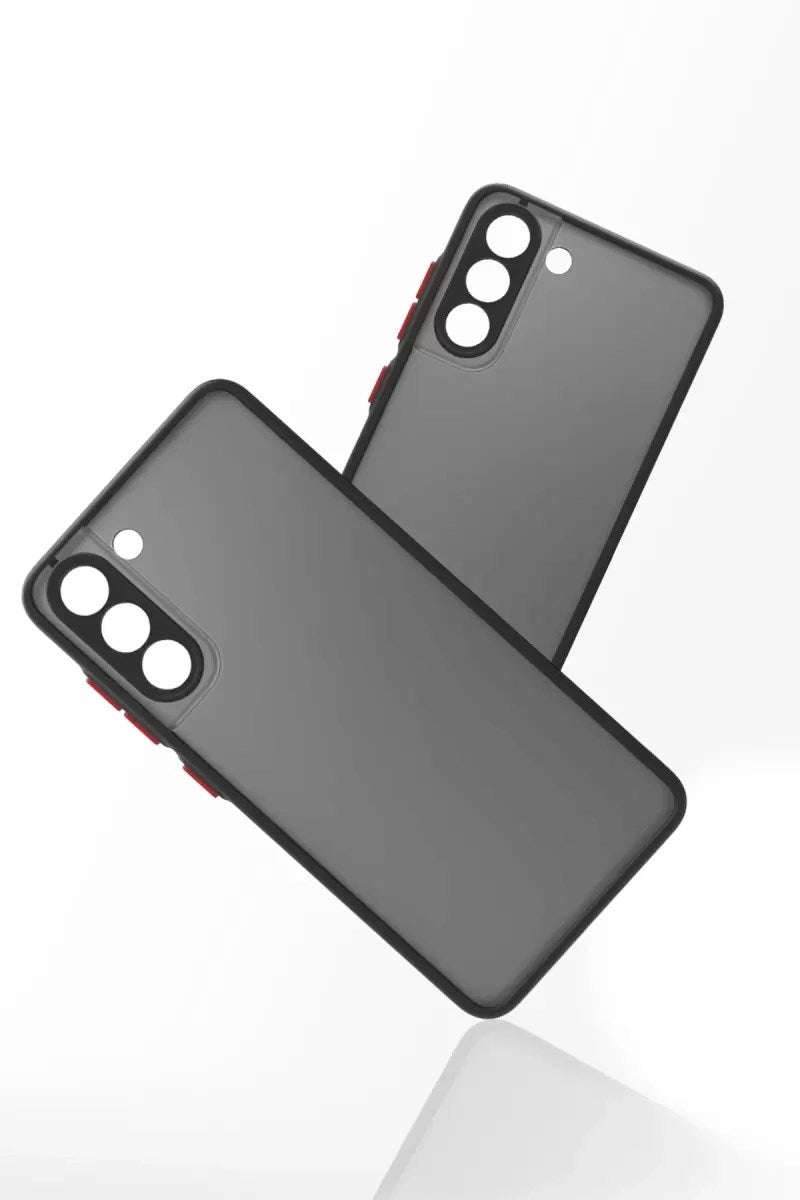 Mey İthalat® Samsung Galaxy S21 FE Kılıf Montreal Silikon Kapak - Siyah