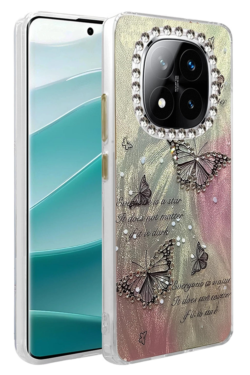 Mey İthalat® Redmi Note 14 Pro 4G Kılıf Blade Aynalı Desenli Kapak - Desen 6