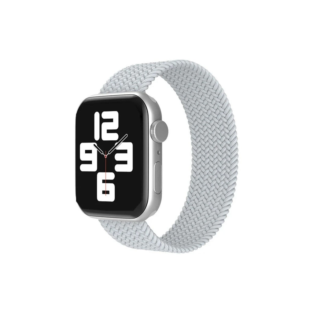 Mey İthalat® Watch 38mm Ayarlı Solo Silikon Kordon - Beyaz