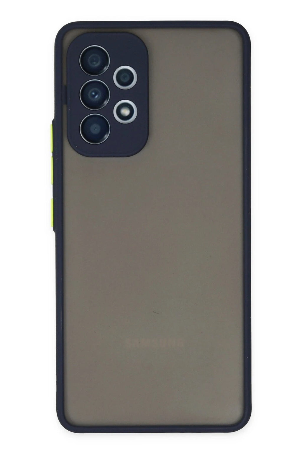 Mey İthalat® Samsung Galaxy A53 5G Kılıf Montreal Silikon Kapak - Lacivert