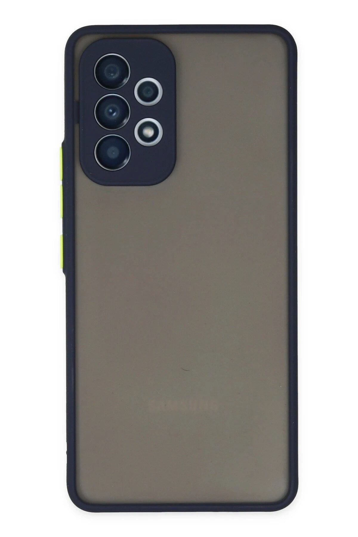 Mey İthalat® Samsung Galaxy A53 5G Kılıf Montreal Silikon Kapak - Lacivert