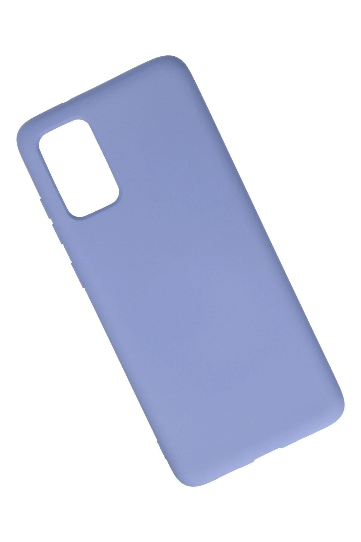 Mey İthalat® Samsung Galaxy S20 Plus Kılıf Nano içi Kadife Silikon - Lila