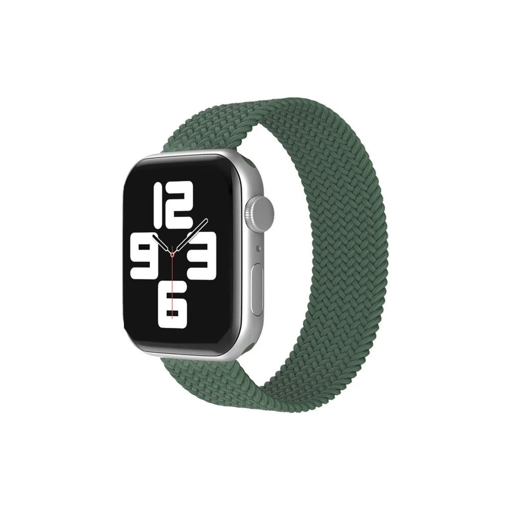 Mey İthalat® Watch 38mm Ayarlı Solo Silikon Kordon - Haki Yeşil