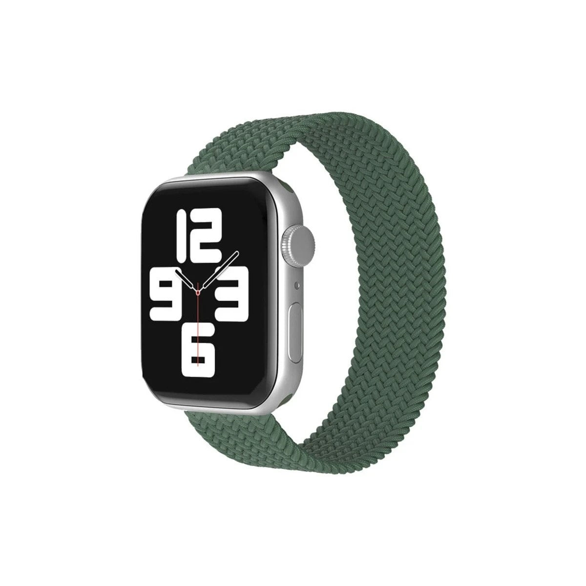 Mey İthalat® Watch 38mm Ayarlı Solo Silikon Kordon - Haki Yeşil