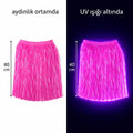 Mey İthalat® Neon Pembe Hawaii Parti Eteği 40 cm