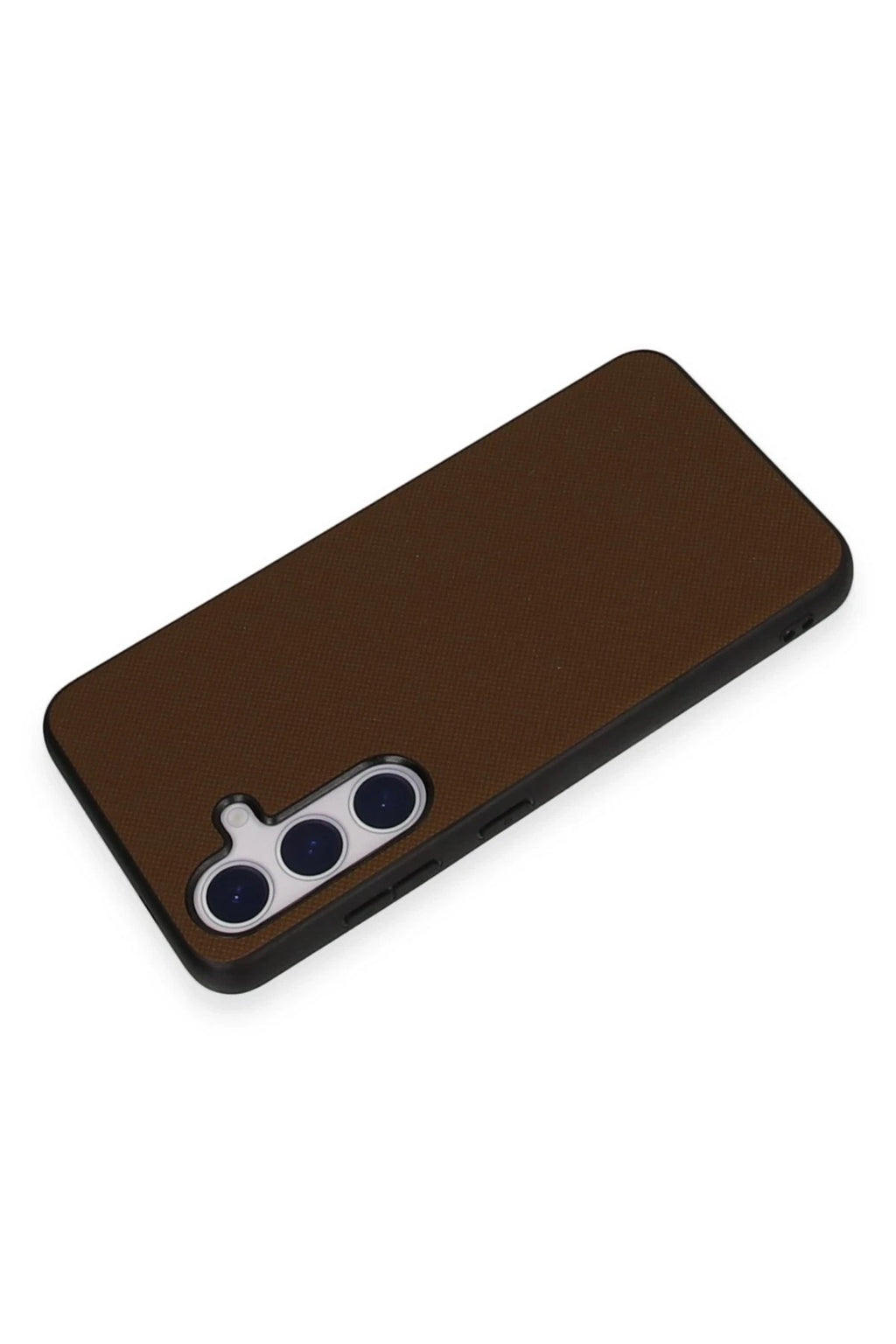Mey İthalat® Samsung Galaxy S24 Kılıf Taft Kapak - Kahverengi