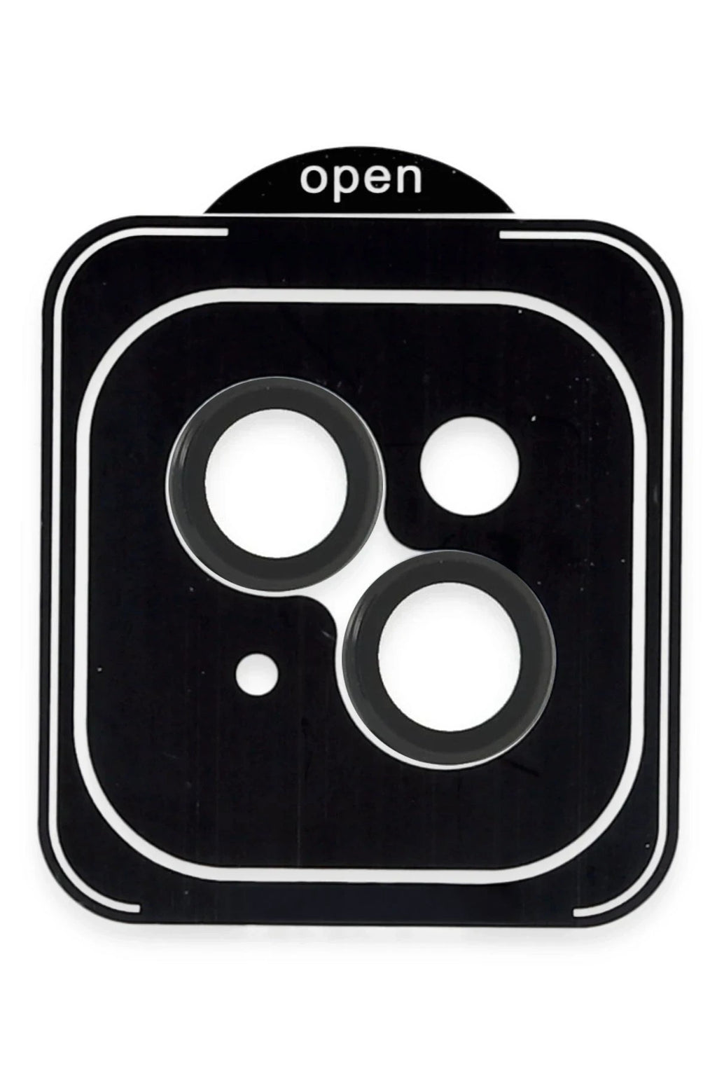 Mey İthalat® iPhone 13 PVD Metal Kamera Lens - Siyah