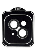 Mey İthalat® iPhone 13 PVD Metal Kamera Lens - Siyah