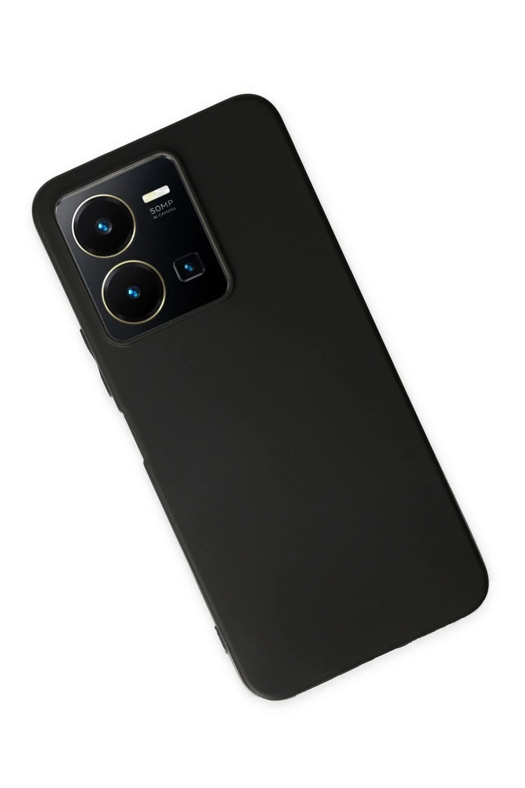 Mey İthalat® Vivo Y35 Kılıf First Silikon - Siyah