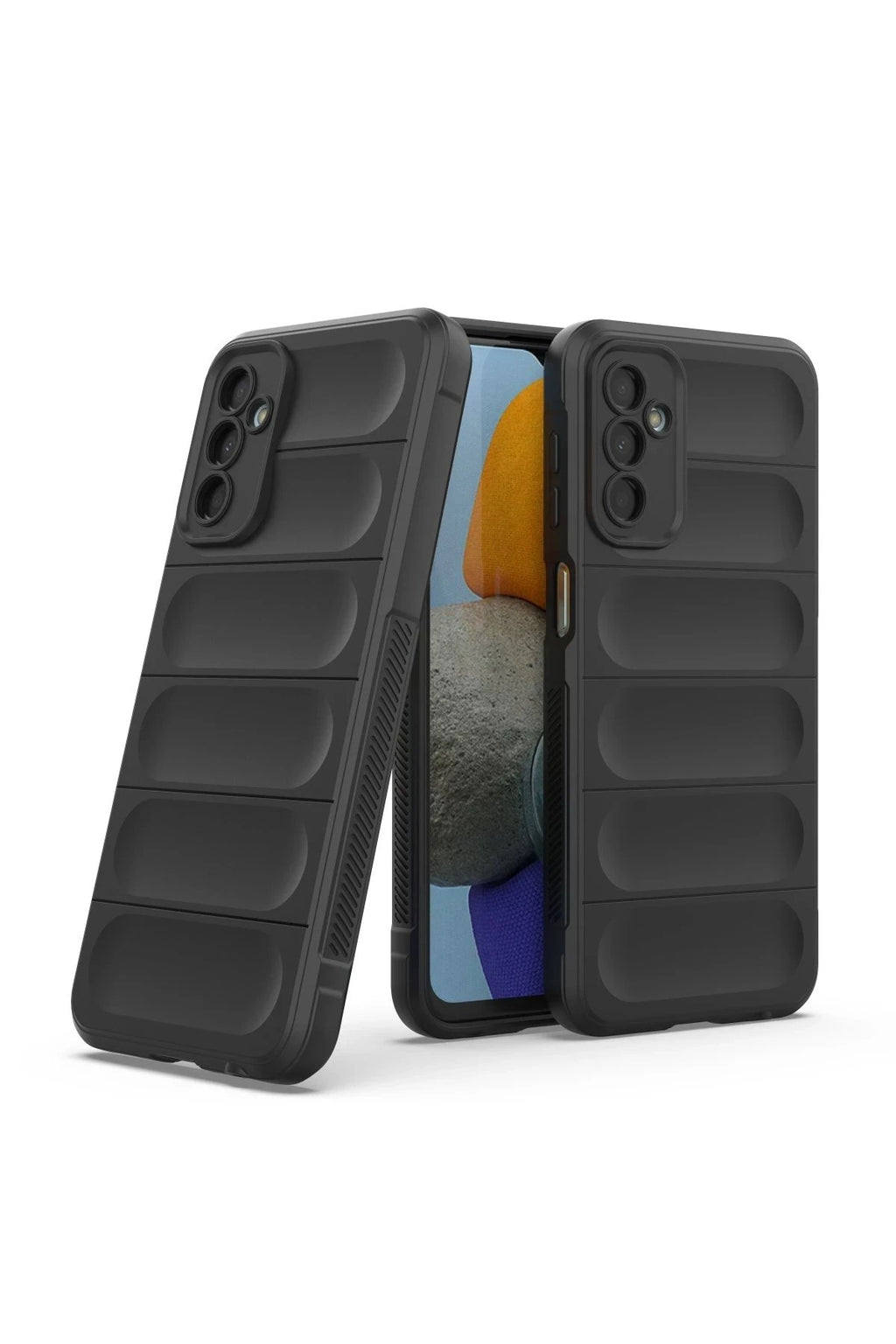 Mey İthalat® Samsung Galaxy M23 Kılıf Optimum Silikon - Siyah