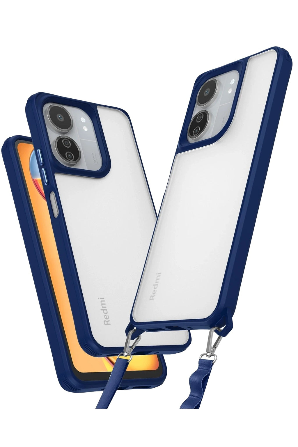Mey İthalat® Redmi 13C Kılıf Penta Silikon Kılıf - Lacivert