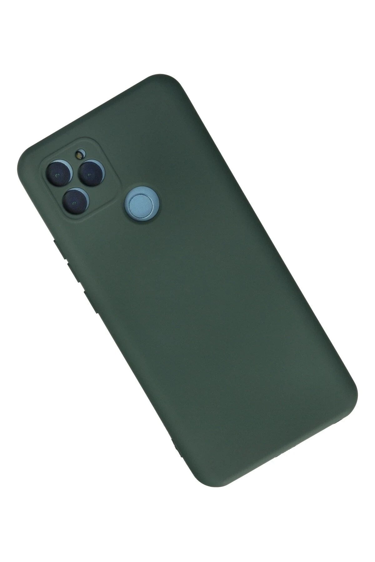 Mey İthalat® General Mobile GM 21 Kılıf Nano içi Kadife Silikon - Koyu Yeşil