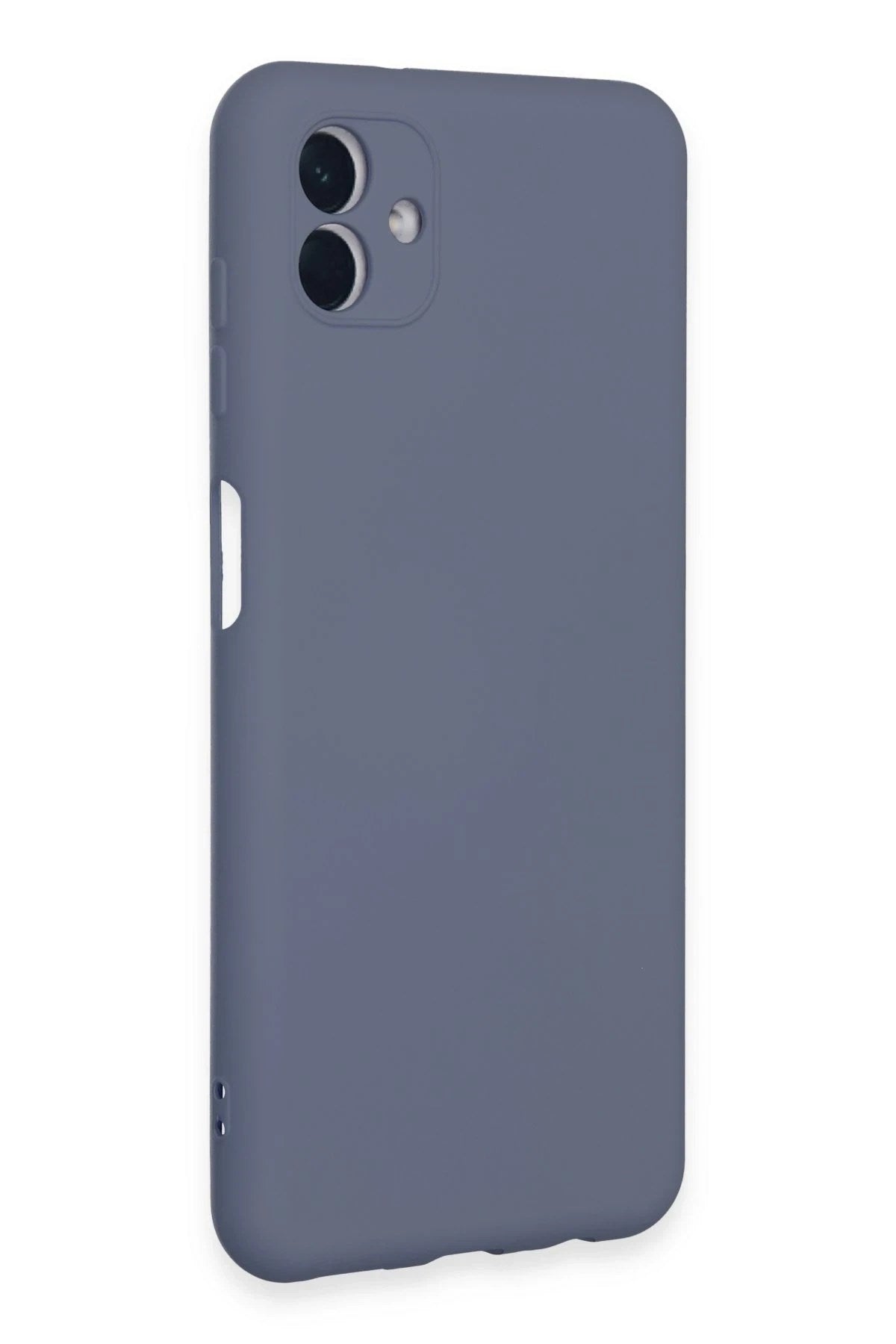 Mey İthalat® Samsung Galaxy A04E Kılıf Nano içi Kadife Silikon - Gri