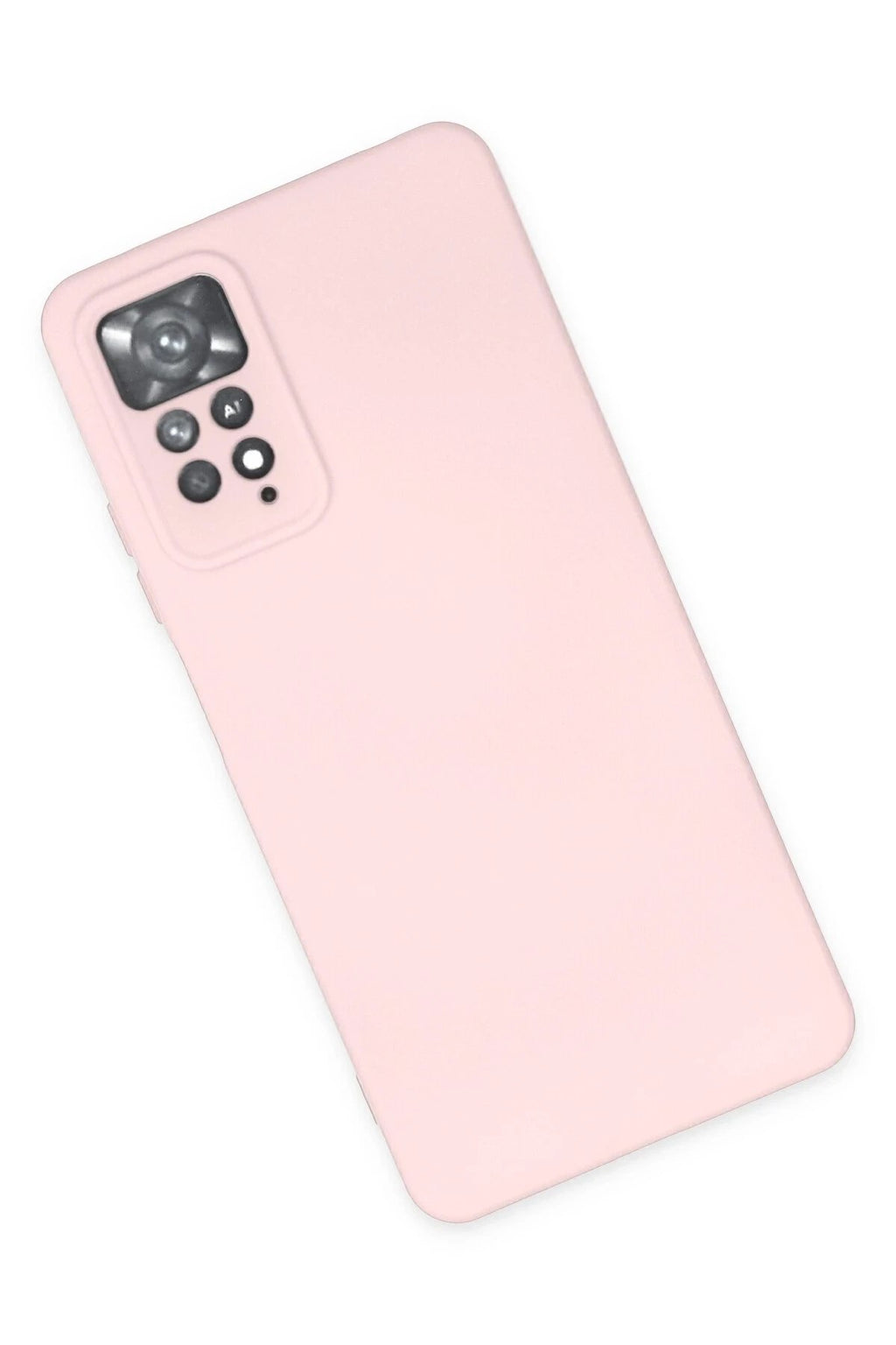 Mey İthalat® Redmi Note 11 Pro Kılıf Nano içi Kadife Silikon - Pudra