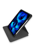 Mey İthalat® iPad 10.2 (7.nesil) Kılıf Starling 360 Kalemlikli Tablet Kılıf - Siyah