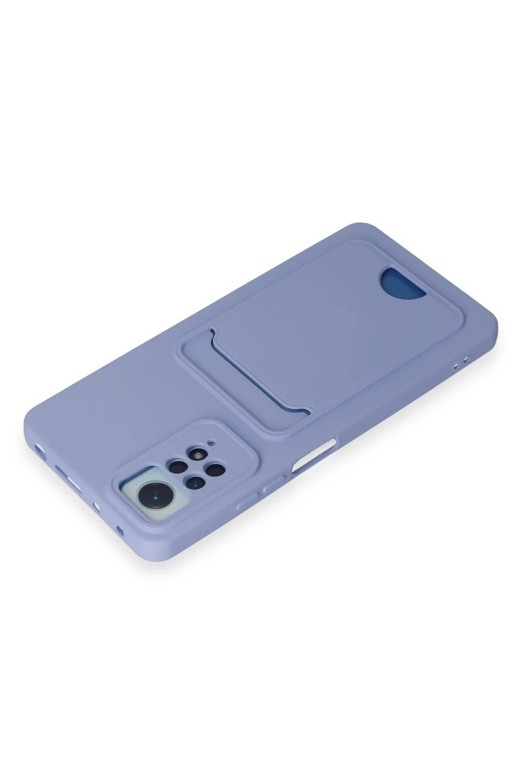 Mey İthalat® Redmi Note 11 Pro Kılıf Kelvin Kartvizitli Silikon - Lila