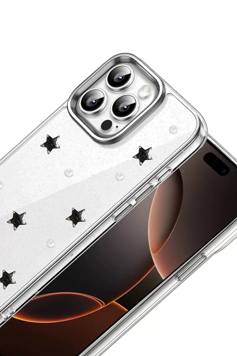 Mey İthalat® iPhone 15 Pro Max Fiyonk Desenli Kapak - Desen 7