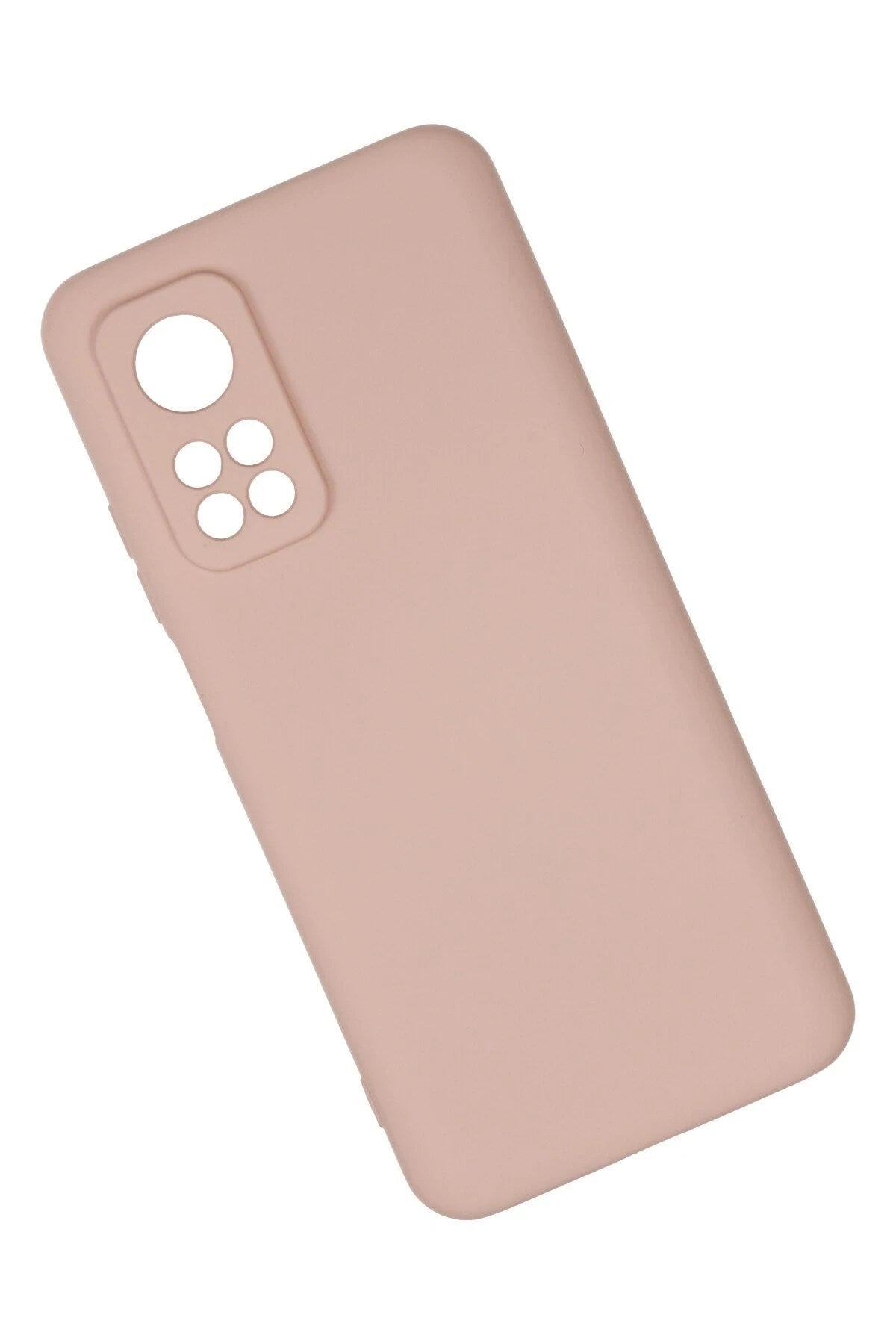 Mey İthalat® Mi 10T Kılıf Nano içi Kadife Silikon - Pudra