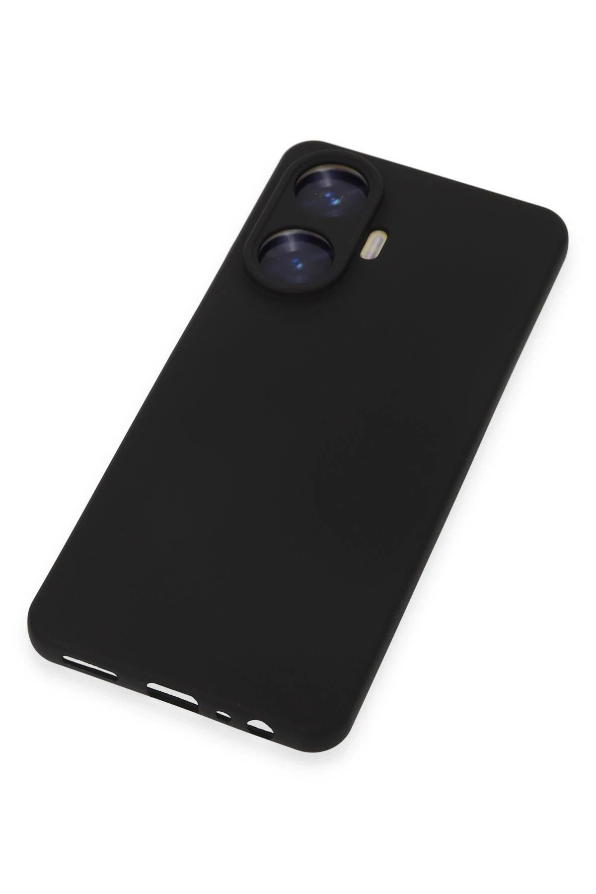 Mey İthalat® Realme C55 Kılıf Nano içi Kadife Silikon - Siyah
